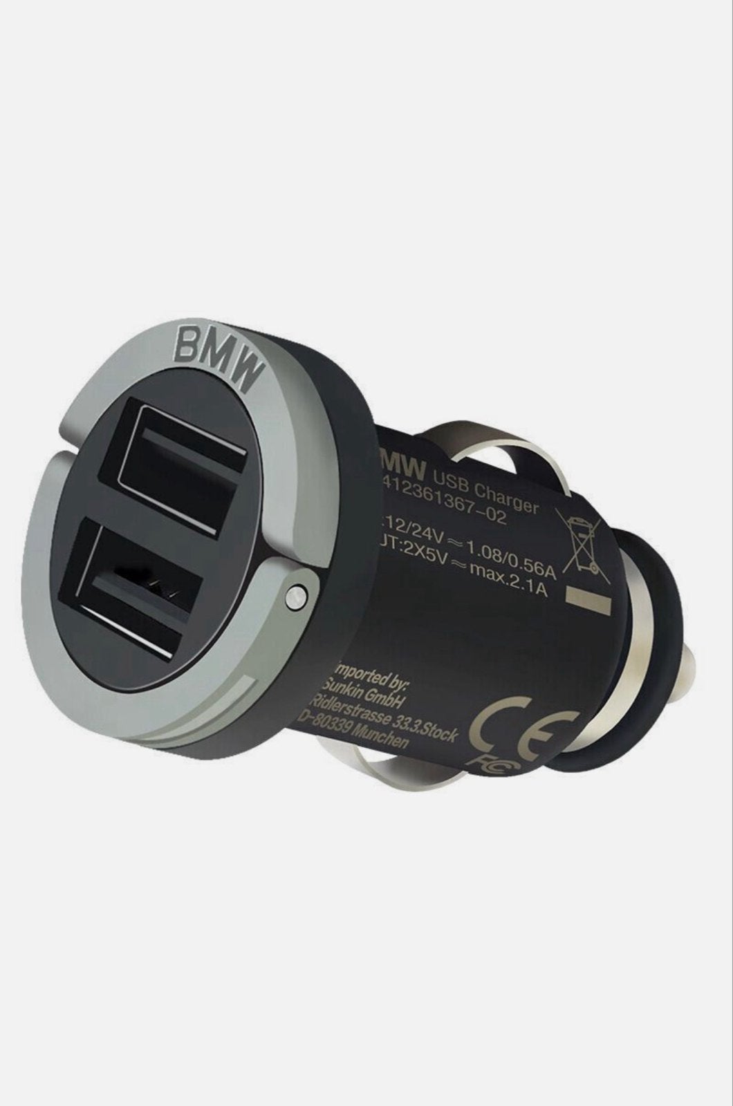 Originele BMW USB Autolader - Dubbele Poort, Ophalen of Verzenden, Nieuw