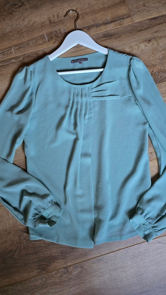 Nieuw groen blousje van Mint&Berry maat XS, Ophalen of Verzenden, Nieuw, Maat 34 (XS) of kleiner, Groen