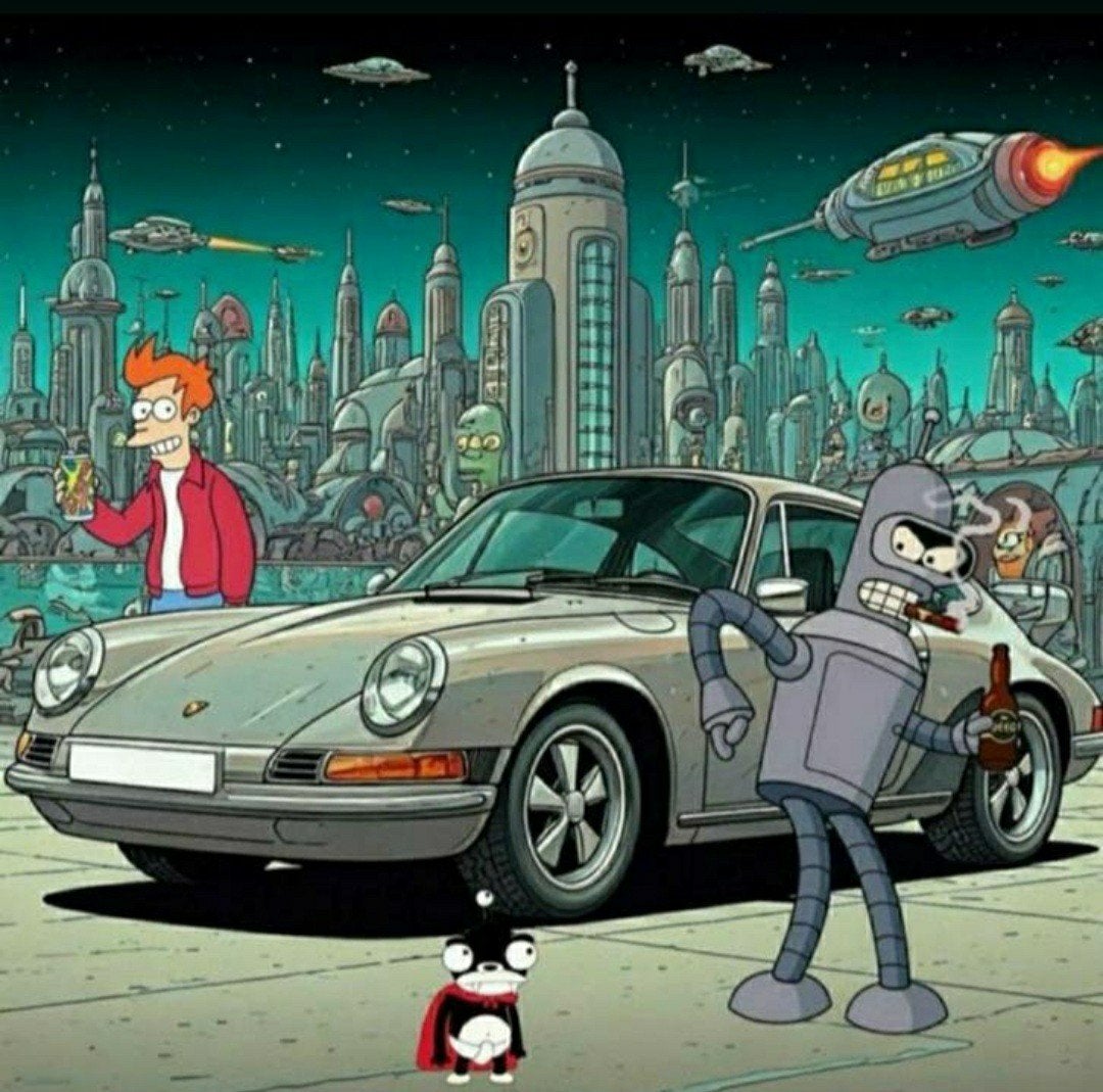 Manuel Weindorf - Porsche 911 Print Limited Kunst Pop Art, Antiek en Kunst, Kunst | Schilderijen | Modern, Ophalen of Verzenden