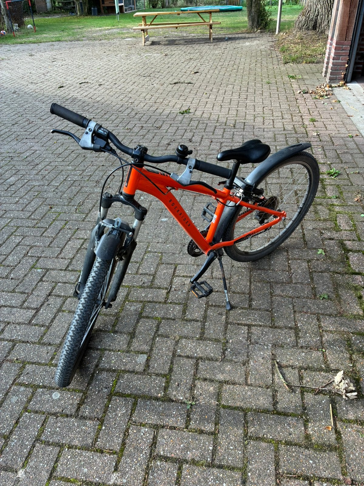 Rockrider ST500 26” 7 versnellingen, Gebruikt, Velgrem, Versnellingen, Ophalen