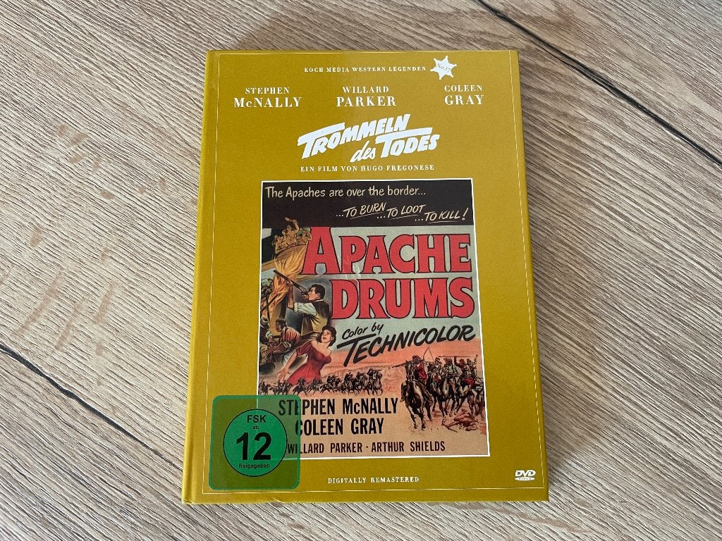 Apache Drums  - Stephen McNally Coleen Gray (western), Alle leeftijden, Verzenden, Gebruikt, Actie