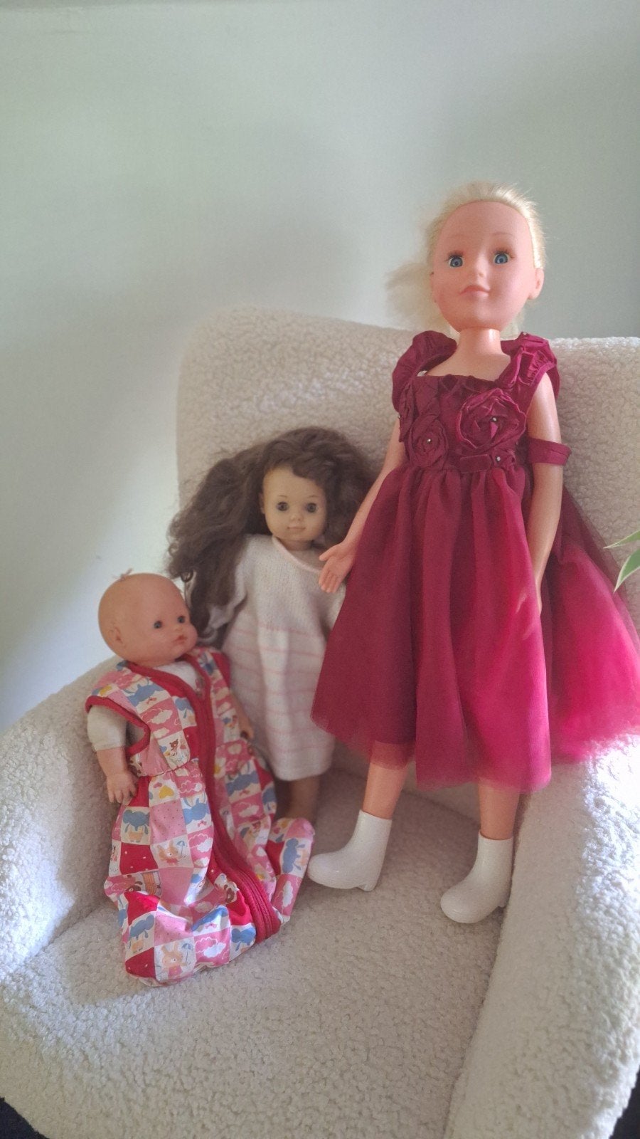 Poppen, grote en kleine, Ophalen, Pop