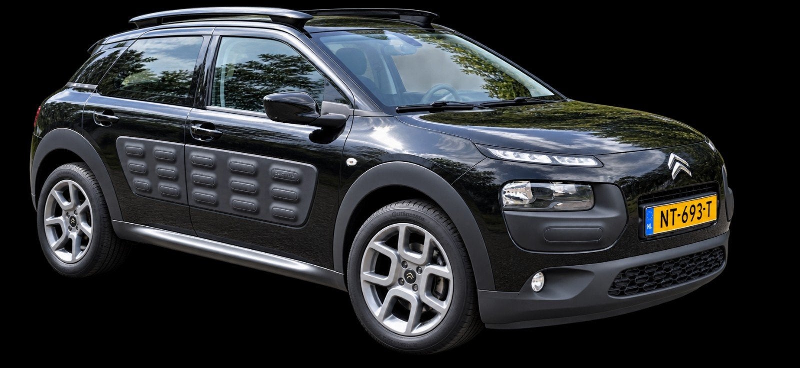 Citroën C4 Cactus 1.2 PureTech Shine, 2017. Zeer nette auto!, Voorwielaandrijving, Stof, ABS, 31 €/maand