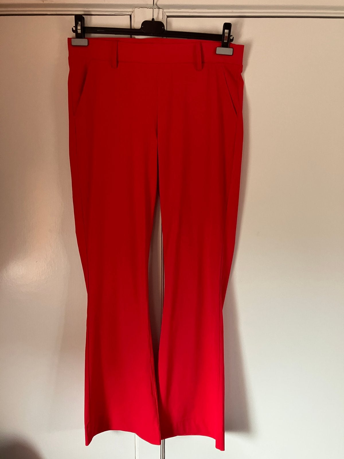 Nicolette Kluijver broek rood XL, Verzenden, Maat 46/48 (XL) of groter, Zo goed als nieuw, Lang