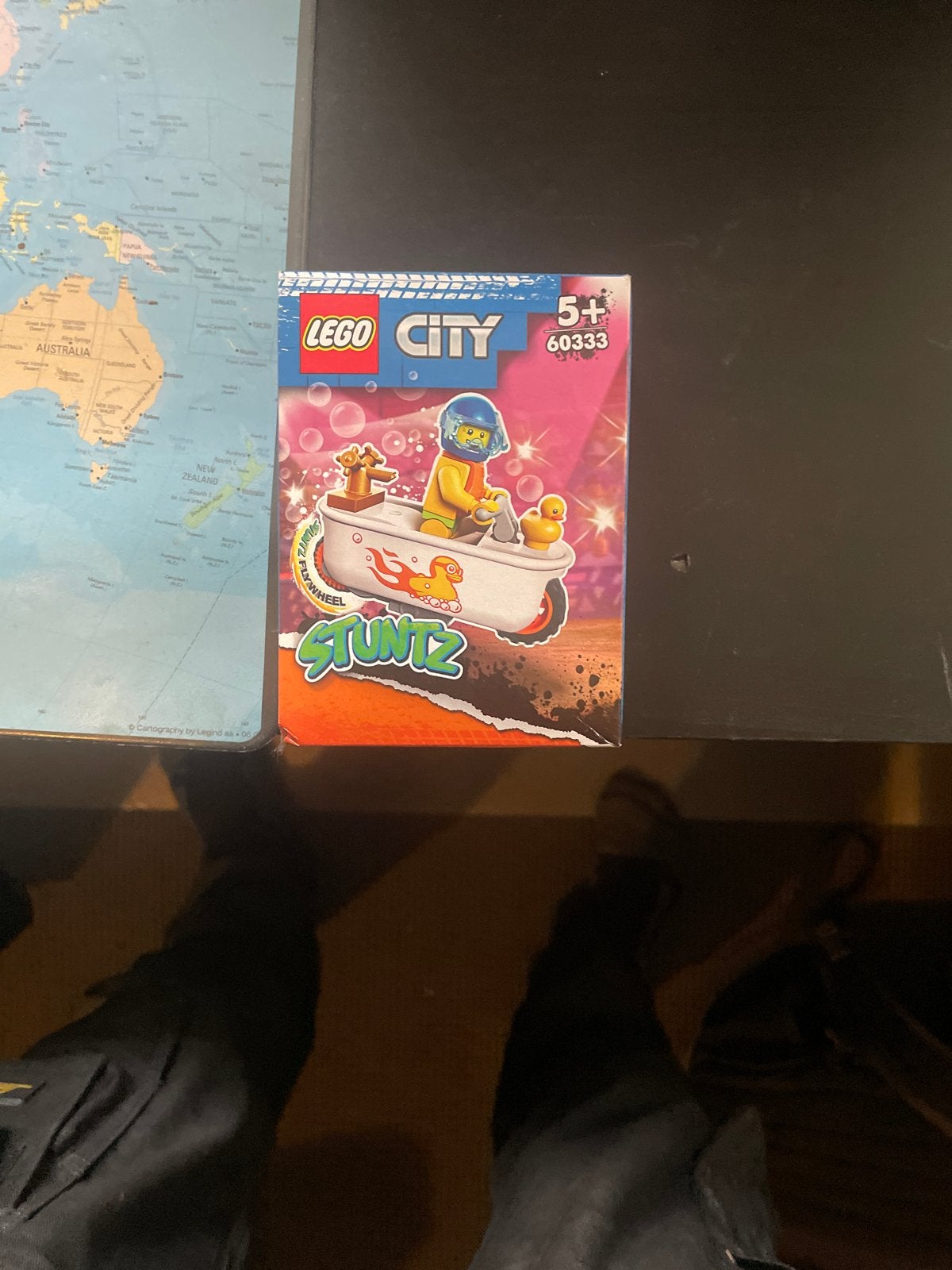 LEGO City Stuntz 60333 Badkuip Stuntmotor, Ophalen of Verzenden, Nieuw, Overige merken