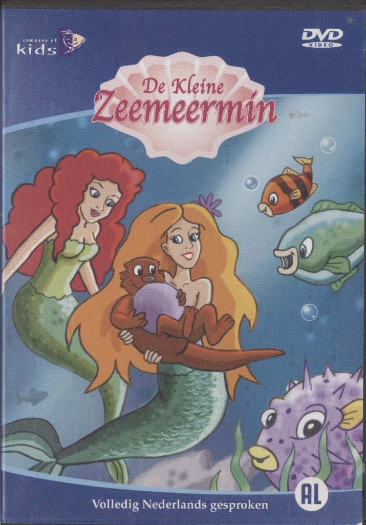 63) De Kleine Zeemeermin, Gebruikt, Tekenfilm, Alle leeftijden, Amerikaans