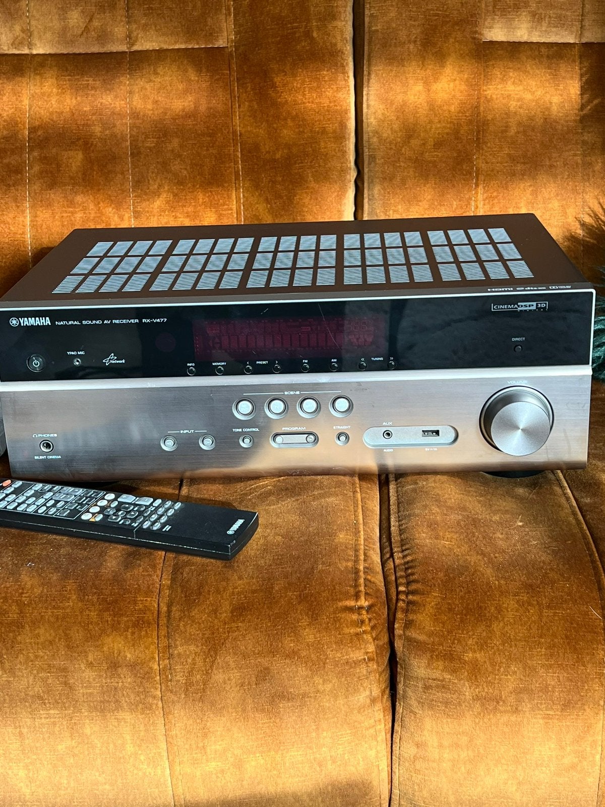 Yamaha reciever rx-v477, Audio, Tv en Foto, Ophalen, Zo goed als nieuw, 120 watt of meer, Yamaha