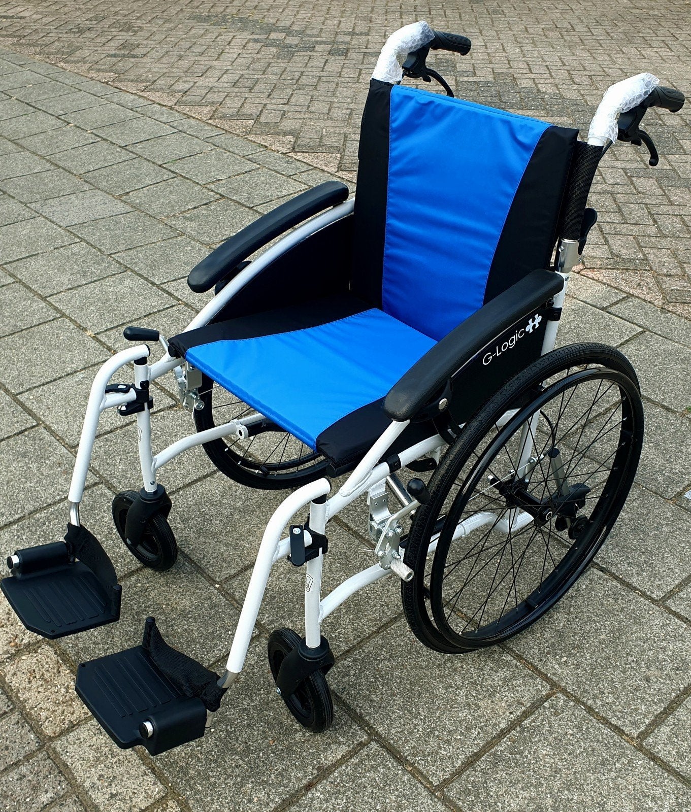 Lichtgewicht rolstoel inklapbaar Excel G-logic 45 cm NIEUW, Diversen, Rolstoelen, Excel G-Logic, Excel G-Logic, Nieuw, Duwrolstoel