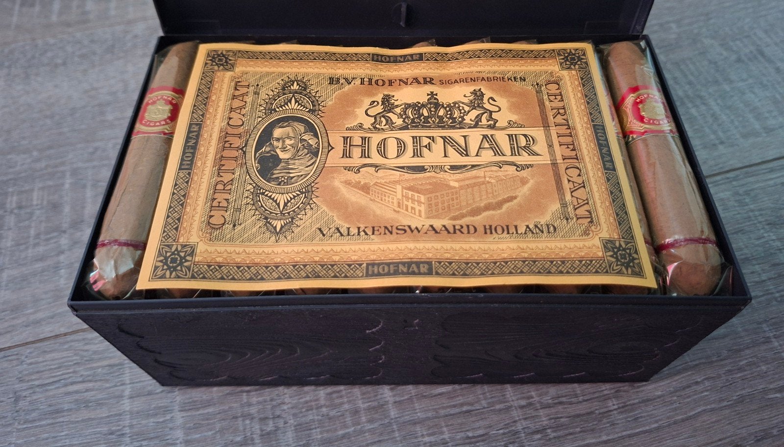 Hofnar  Valkenswaard           Sigaren   jaren 60 / 70, Ophalen of Verzenden, Gebruikt, Tabaksdoos of Verpakking