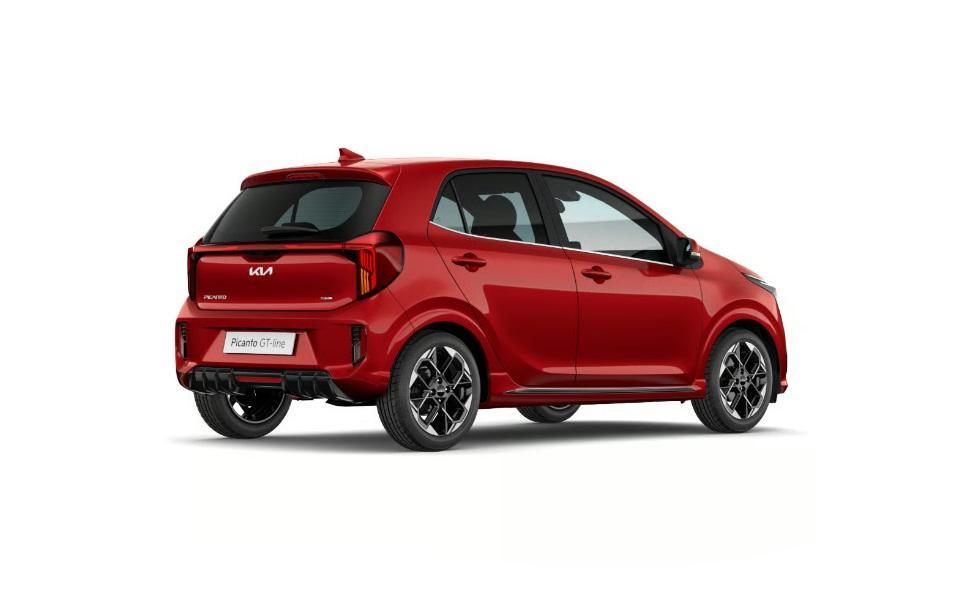 Kia Picanto 1.0 GDi GT-Line AMT | Panoramaschuifdak | Stoelv, Auto's, 4 stoelen, 68 pk, Bedrijf, Nieuw