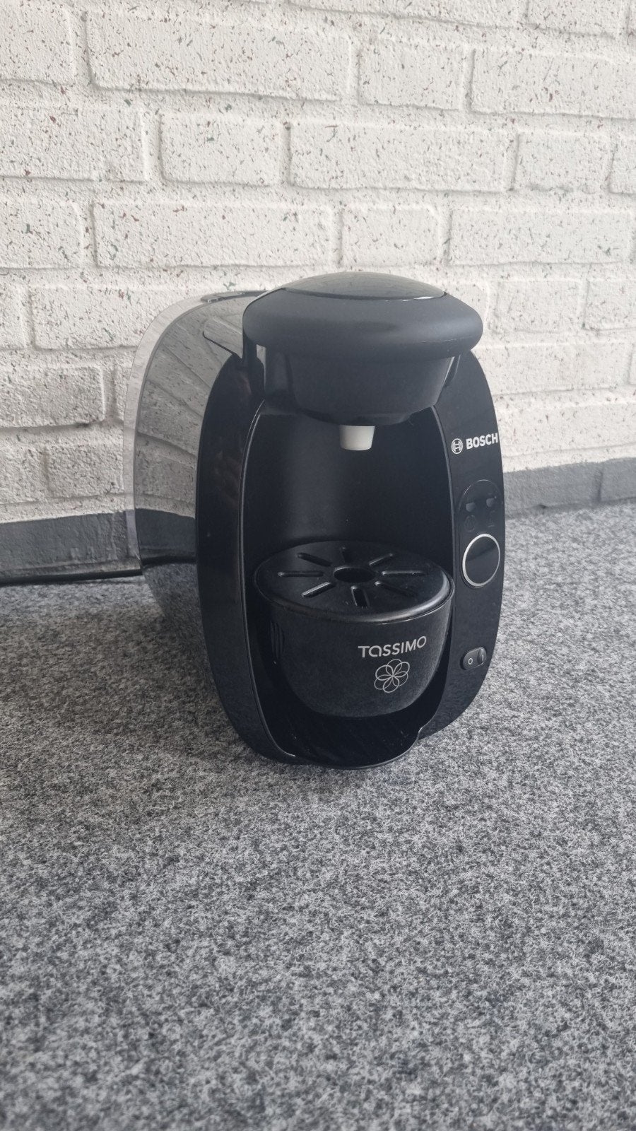 Bosch Tassimo Koffiezetapparaat Zwart, Ophalen, Koffiemachine, Zo goed als nieuw, 1 kopje