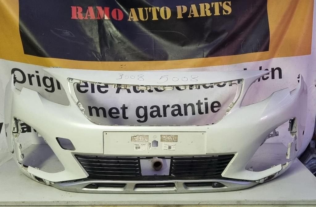 BUMPER Peugeot 3008 5008 GTline GT-Line VOORBUMPER, Gebruikt, -, Voor, -