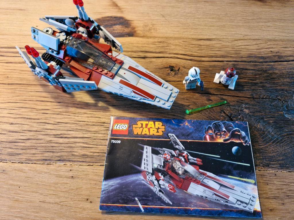 Lego 75039 - Star Wars V-Wing Starfighter, Kinderen en Baby's, Speelgoed | Duplo en Lego, Ophalen of Verzenden, Zo goed als nieuw