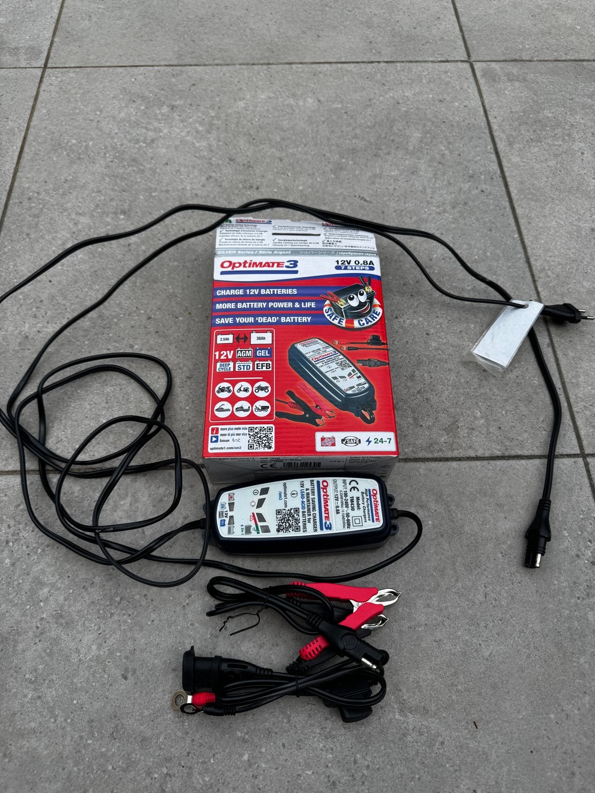 OptiMate 3 Acculader 12V 0.8A, Ophalen of Verzenden
