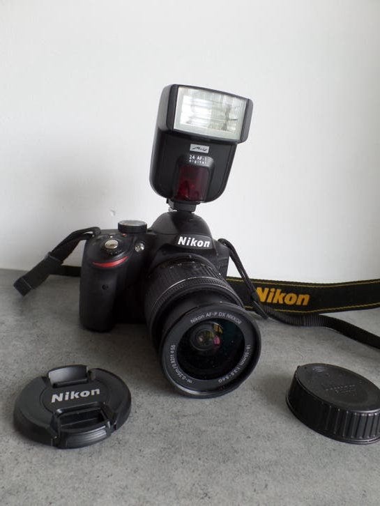 Nikon D3200 met 18-55 Nikon lens 18851 clicks, Gebruikt, Spiegelreflex, Ophalen of Verzenden, Nikon