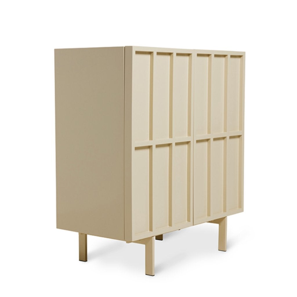 Kast crème van HKLiving nog in fantastische staat, Overige houtsoorten, Gebruikt, Minder dan 100 cm, Modern, retro, geinspireerd op de jaren 60