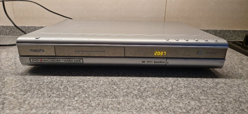 Philips DVDR 520H harddisk dvd recorder speler zonder AB, Ophalen of Verzenden, Gebruikt, Harddiskrecorder, Met dvd-recorder