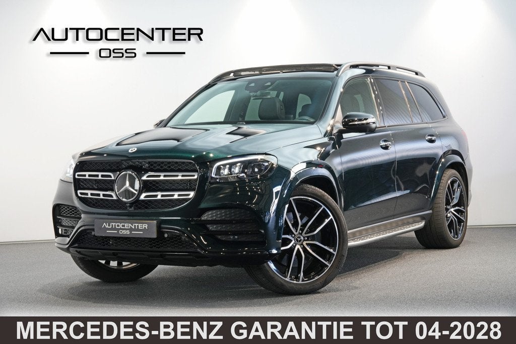Mercedes-Benz GLS 400 d 4MATIC AMG ✅ VOL OPTIE ✅ SCHERME, 12 maanden, Gebruikt, 2925 cc, 7 stoelen