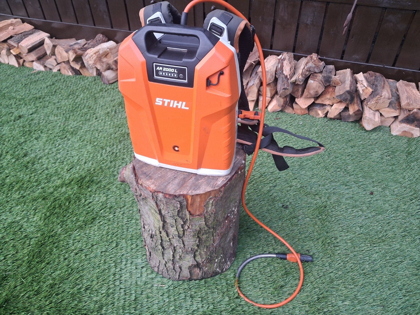 Stihl AR 2000 L ruggedragen accu., Ophalen, Gebruikt, Overige soorten, Stihl
