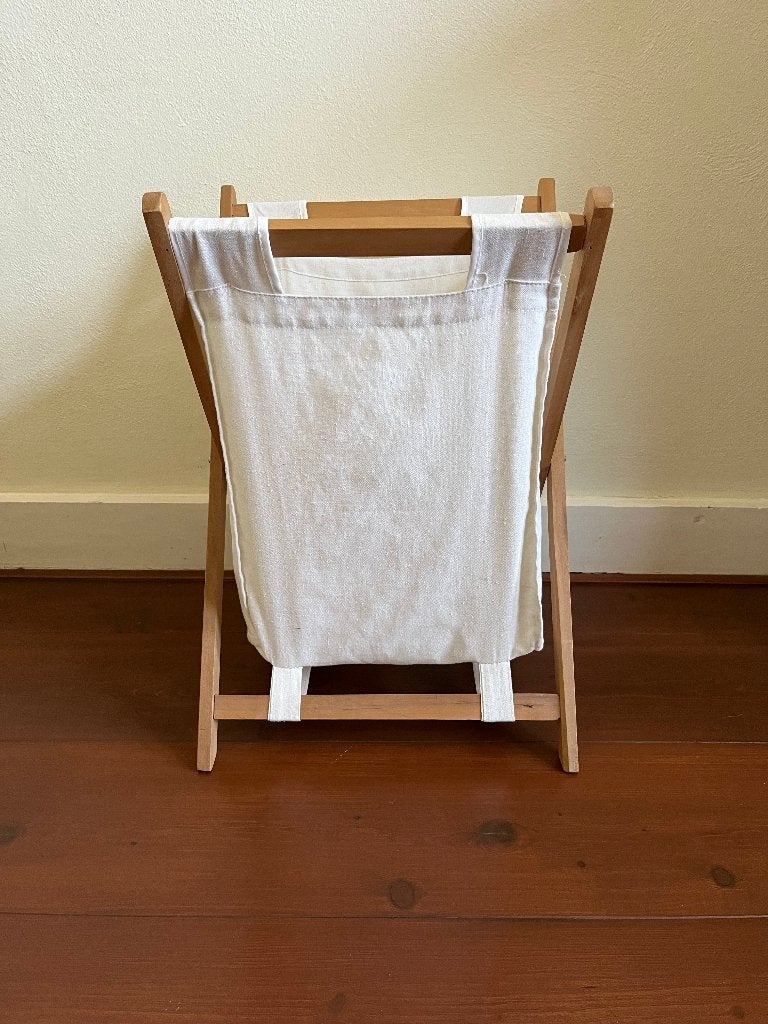 Tijdschriften rek, Huis en Inrichting, Woonaccessoires | Krantenbakken en Lectuurbakken, Ophalen, Natuurlijk materiaal, Met handvat