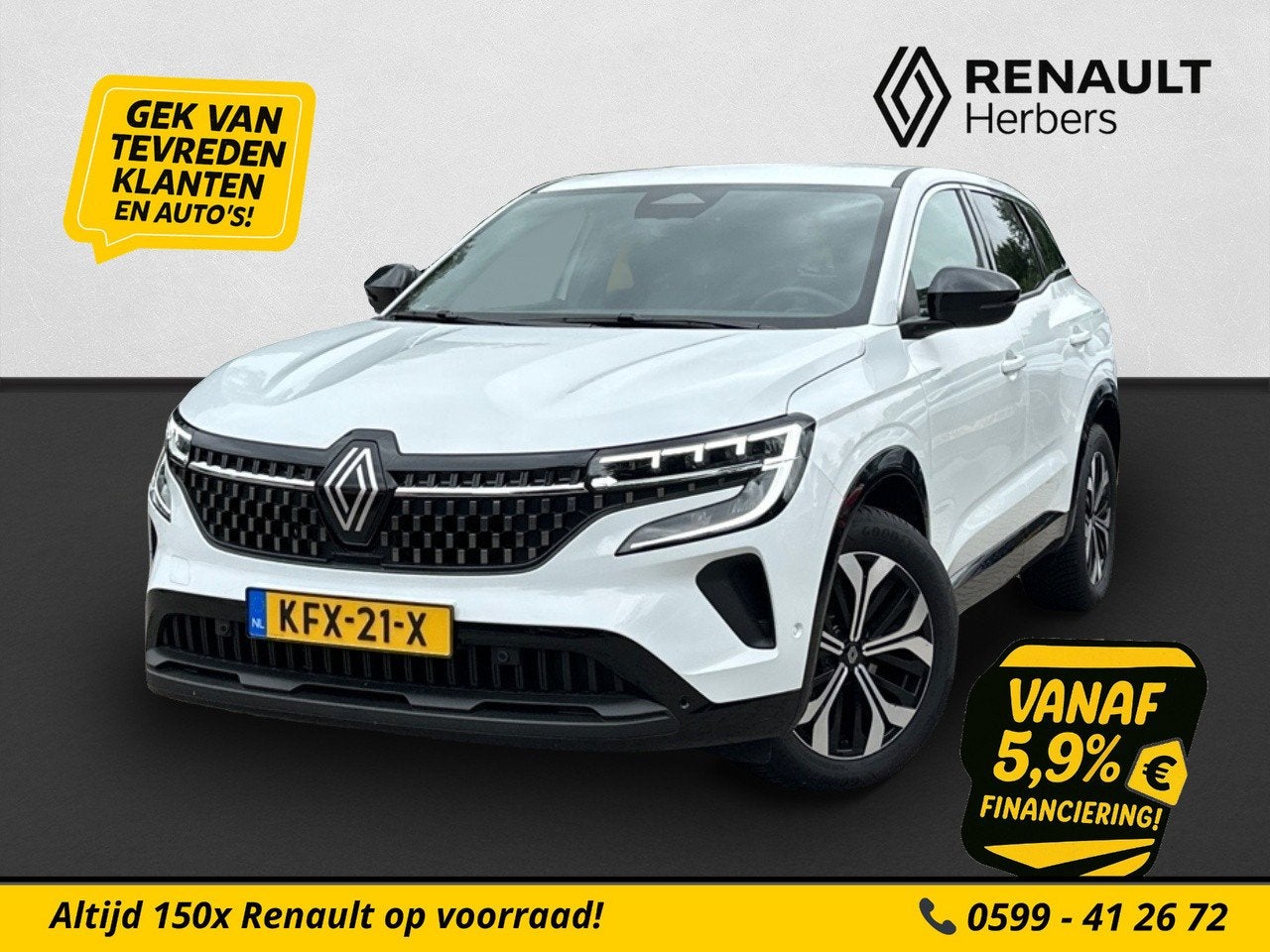 Renault Austral 1.3 mild hybrid 160 X-tronic Techno AUTOMAAT