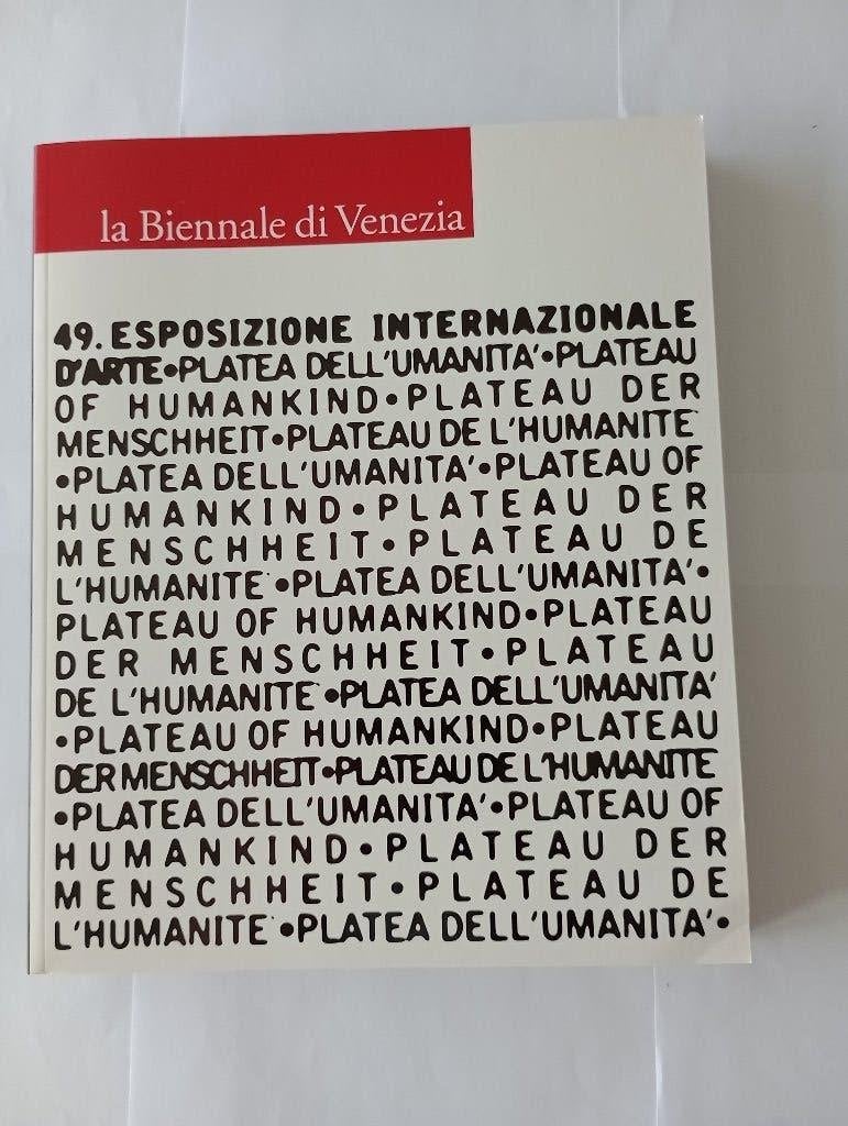 49th La Biennale di Venezia text in English two volumes 2001, Diverse auteurs, Ophalen of Verzenden, Zo goed als nieuw, Overige onderwerpen
