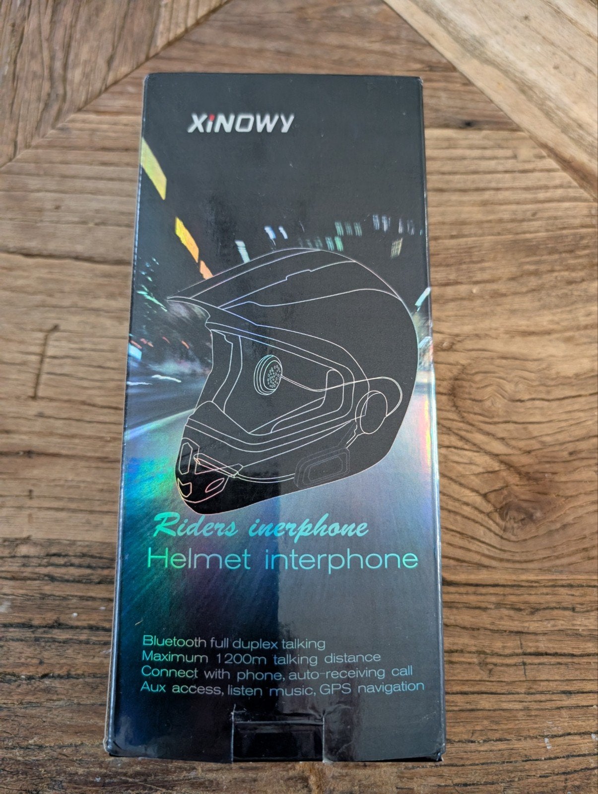 XINOWY Bluetooth Helm Intercom Set (Duo Pack - Voor 2 Helmen, Ophalen of Verzenden, Nieuw, Luchtkoeling