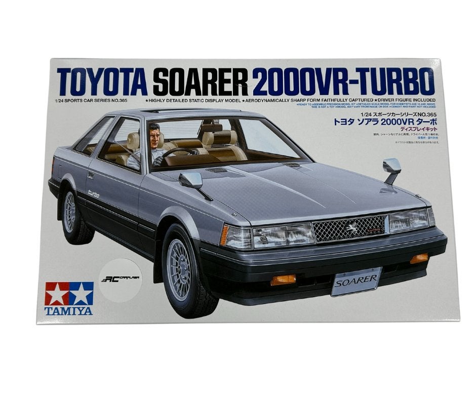 Tamiya 24365 1/24 Toyota Soarer 2000VR-Turbo, Auto, Groter dan 1:32, Nieuw, Ophalen of Verzenden