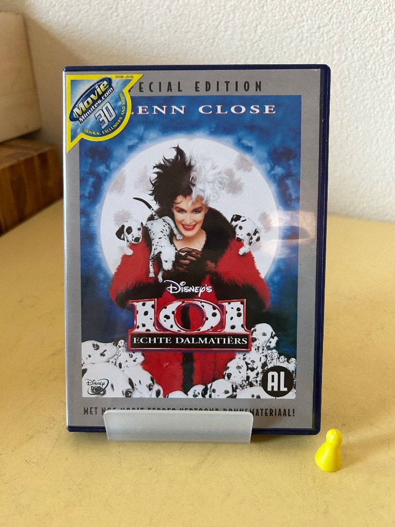 DVD 101 Echte Dalmatiërs (1996) Live-Action - NL/FR, Bonusmateriaal, Alle leeftijden, Nederlands, Ophalen of Verzenden