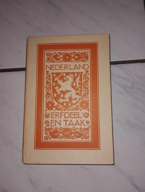Boek nederland erfdeel en taak, Ophalen of Verzenden