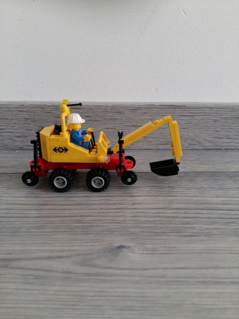 Lego Train 9V 4525 Road and Rail Repair, City, Lego, Ophalen of Verzenden, Complete set