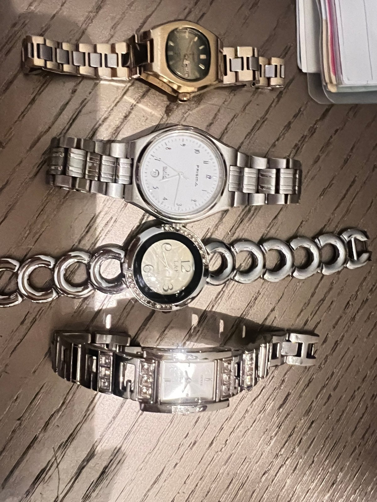Horloges vintage, Sieraden, Tassen en Uiterlijk, Horloges | Dames, Ophalen of Verzenden, Zo goed als nieuw, Staal, Guess