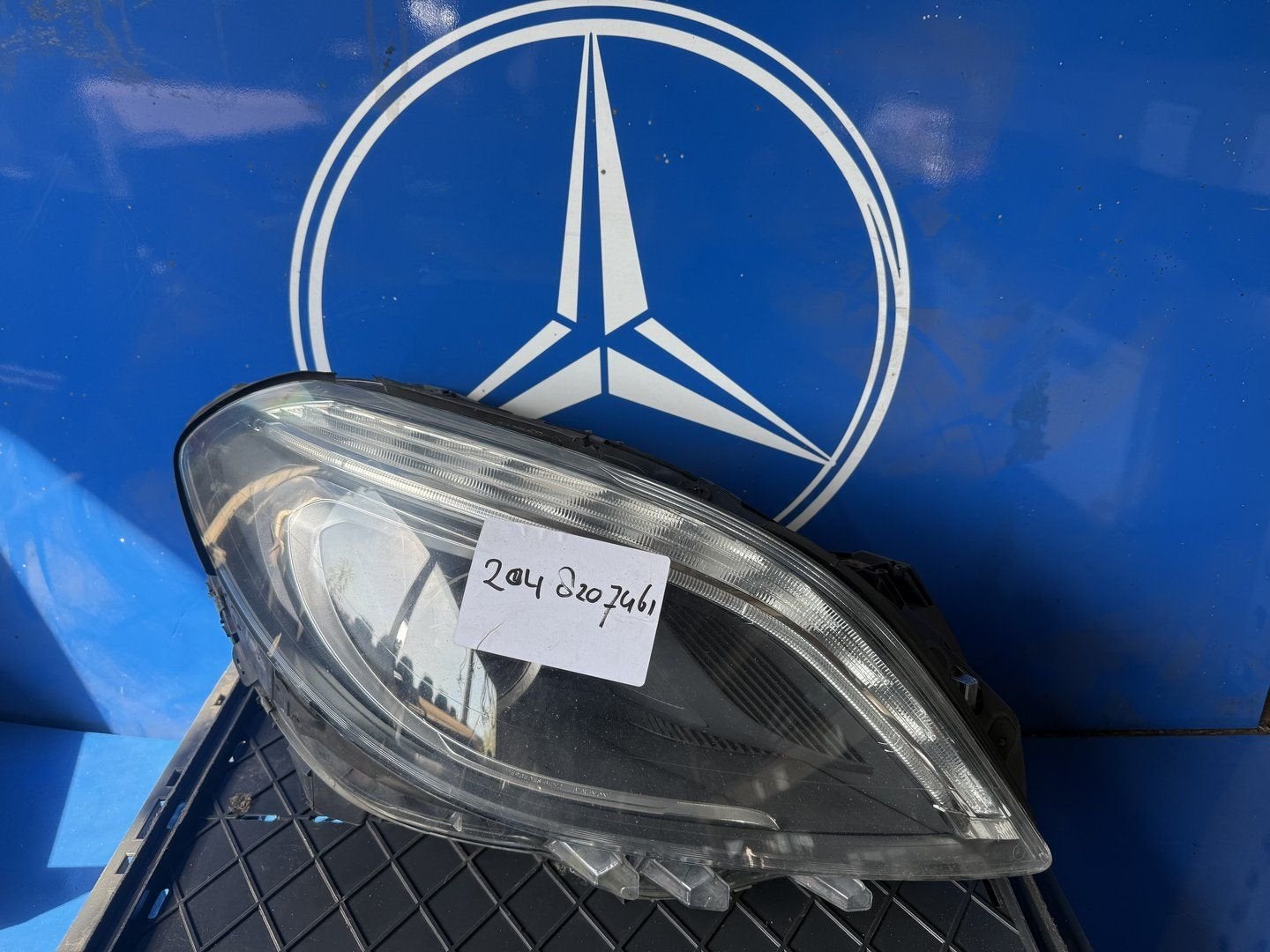 Rechter Koplamp bi-xenon C klasse w 204, Gebruikt, -, Ophalen of Verzenden, -