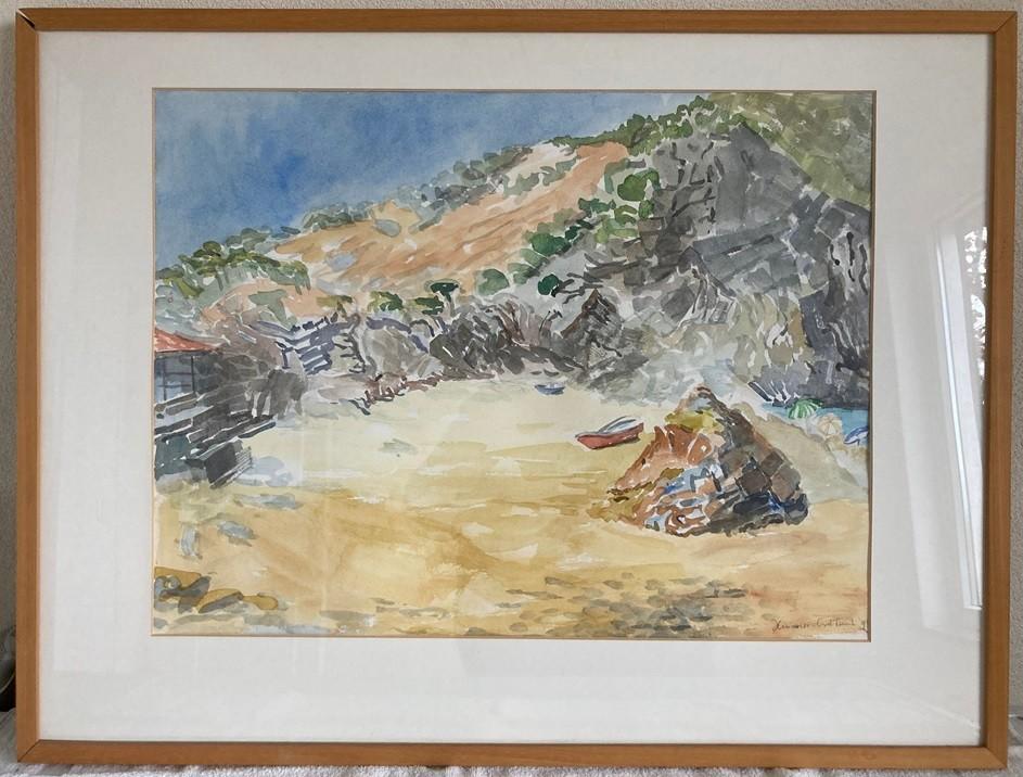 SCHILDERIJ KUST 60x80 cm, Ophalen