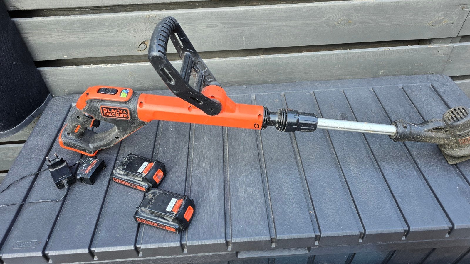 Black + Decker strimmer, Ophalen, Gebruikt, Elektrisch