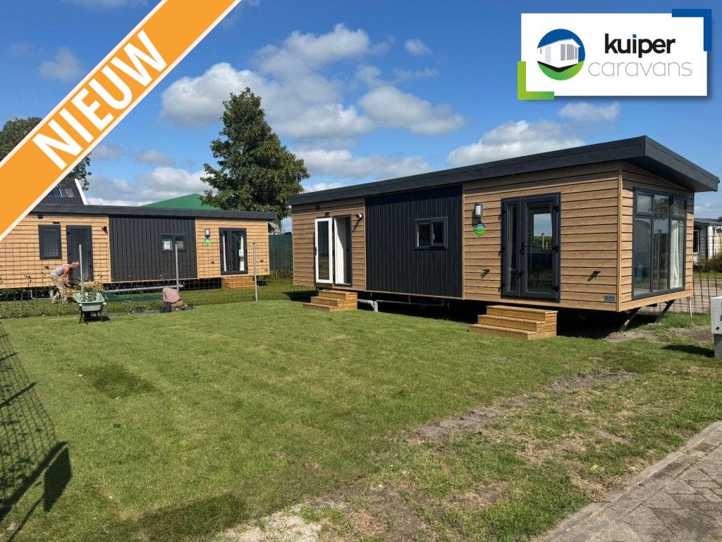 Chalet met staanplaats op Camping Het Witte Hek, Caravans en Kamperen, Stacaravans, Tot en met 4