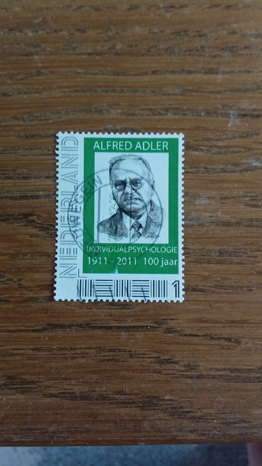 Persoonlijke postzegel Nederland - Alfred Adler 2011, Ophalen of Verzenden