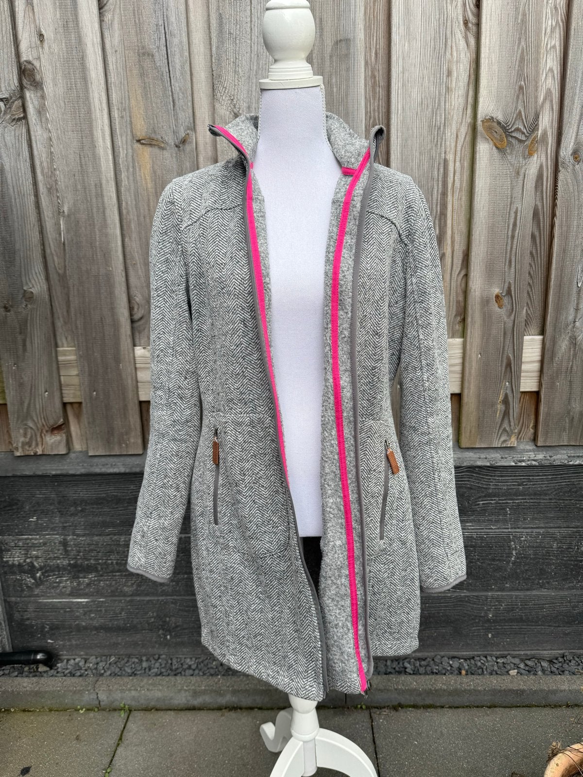 *Möberg* Vest met rits Heerlijk voor frissere dagen mt XL, Ophalen of Verzenden, Zo goed als nieuw, Maat 46/48 (XL) of groter