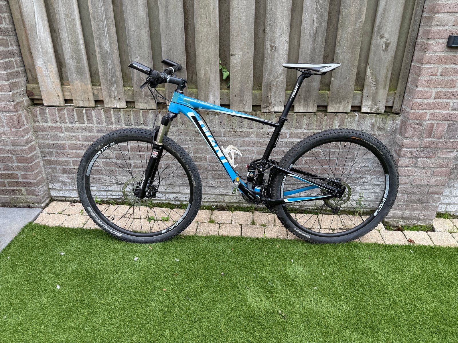Giant MTB - Full Suspension Mountainbike, Gebruikt, Fully, Schijfrem, 53 tot 57 cm
