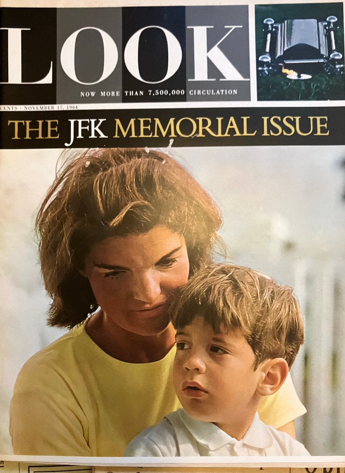 🇺🇸 LOOK tijdschriften KENNEDY overlijden LP album JFK, Verzamelen, Ophalen of Verzenden, 1960 tot 1980, Tijdschrift