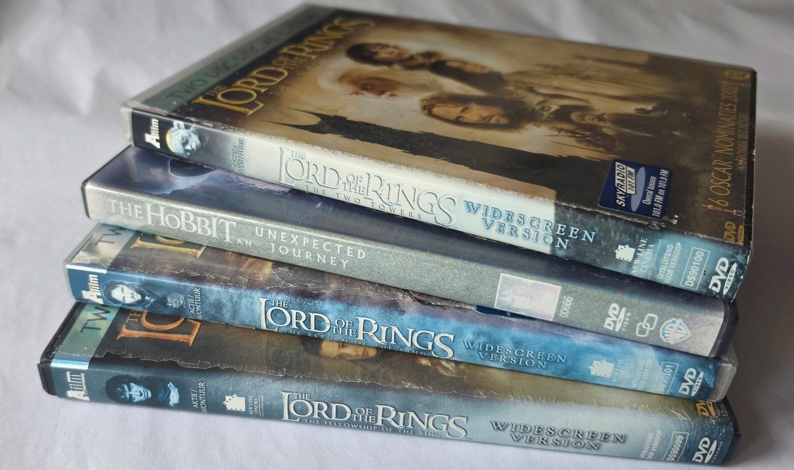 Lord of the Rings & The Hobbit DVD Collectie, Nederlands, Ophalen of Verzenden, Vanaf 12 jaar, Gebruikt