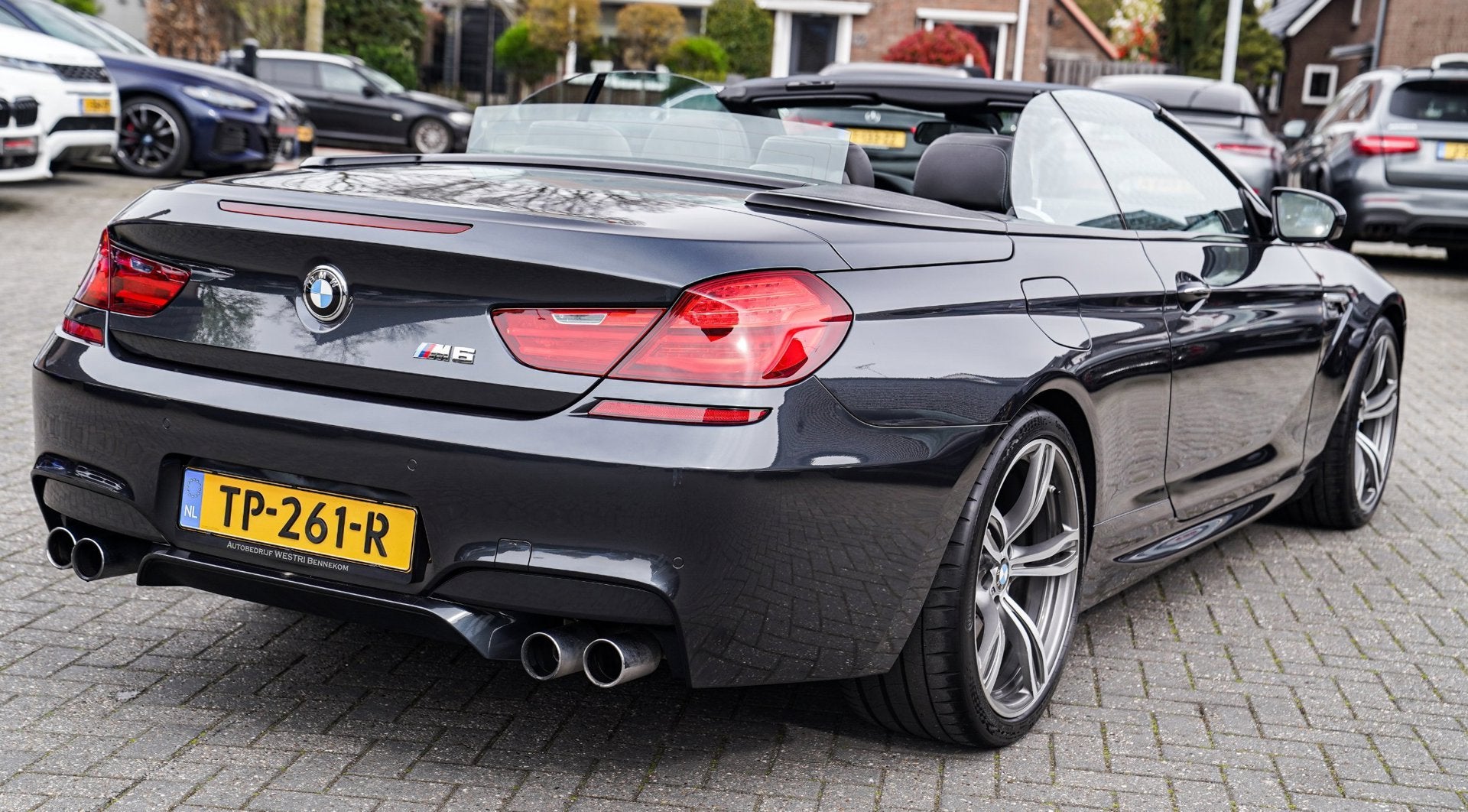 BMW 6-serie Cabrio M6 | Carbon | 360 cam | Head up Display |, Auto's, BMW, Automaat, Euro 5, Achterwielaandrijving, Gebruikt