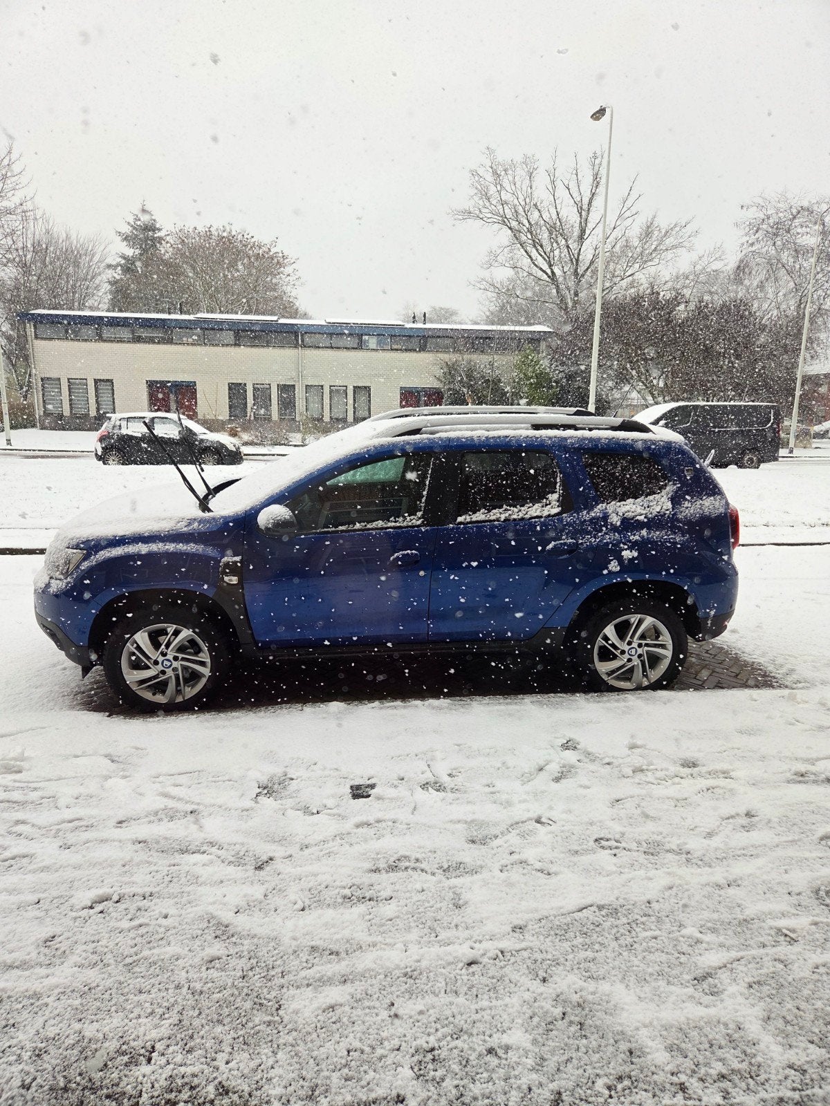 Velgen Set met bijna nieuw winterbanden Dacia/Renault, Auto diversen, Aanhangwagen-onderdelen, Ophalen