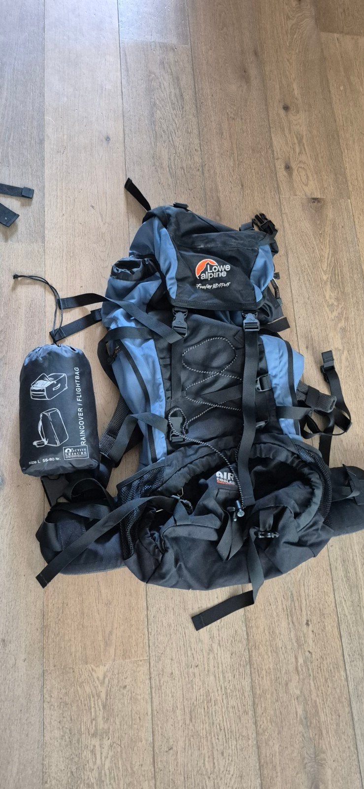 Lowe Alpine Frontier ND55+15 Backpack - Trekking Rugzak, Overige merken, Gebruikt, 25 tot 40 cm, Ophalen of Verzenden