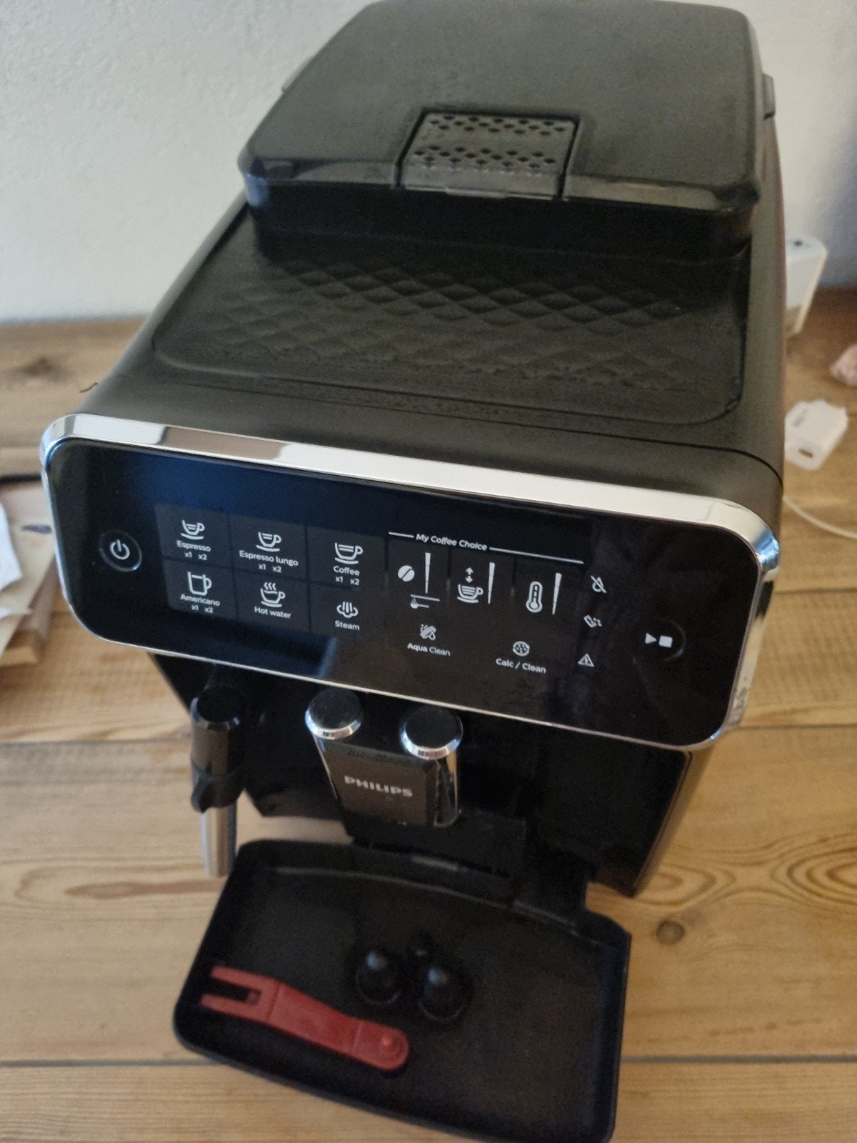 Philips EP3221/40 Volautomatische Espressomachine - Zwart, Ophalen, Gebruikt, Espresso apparaat, Koffiebonen