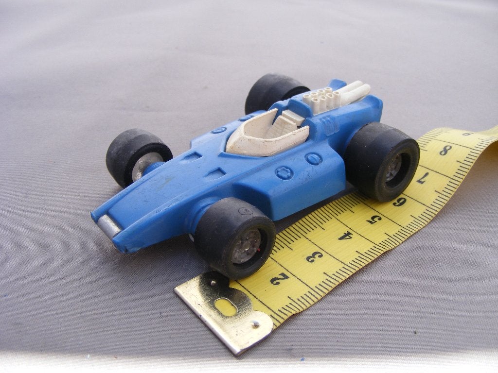 kleine formule 1 auto Tonka blauw, Ophalen of Verzenden, Gebruikt, Auto