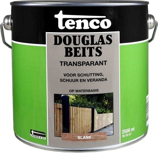 Tenco Douglas Beits Transparant, Doe-het-zelf en Verbouw, Bruin, ., Nieuw, Beits