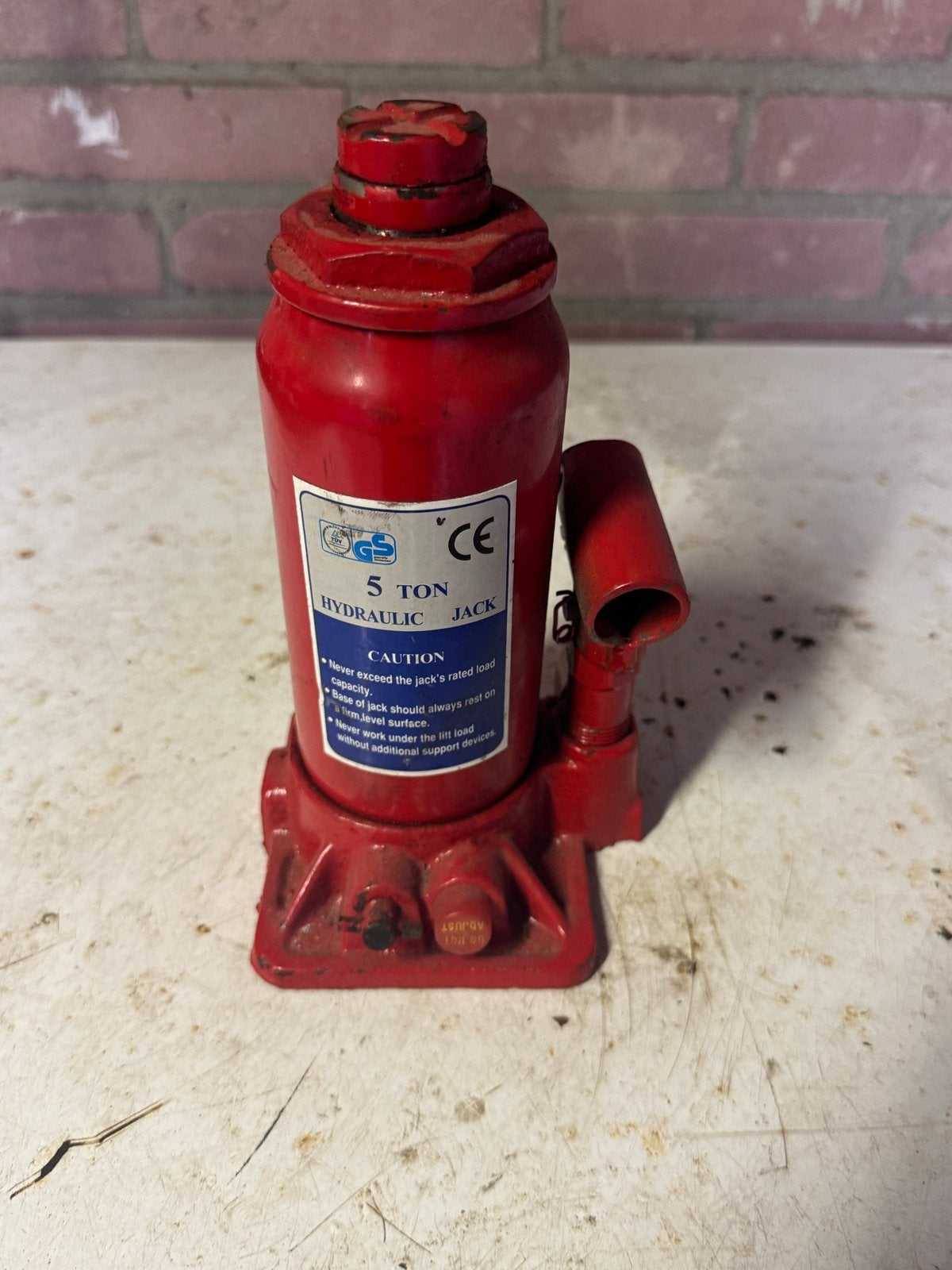 5 Ton Hydraulische Potkrik - Gebruikt, Auto diversen, Ophalen of Verzenden, Gebruikt, Hydraulisch, Potkrik