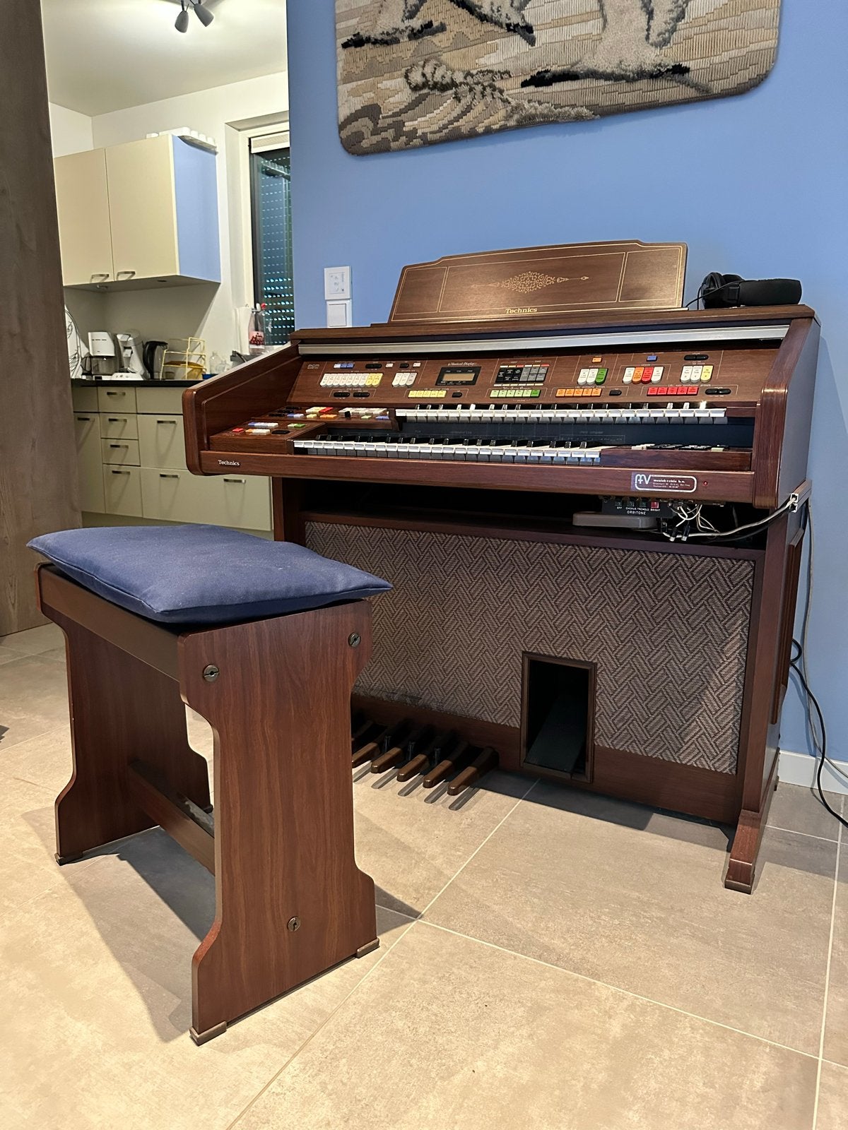Technics SX-E55 Orgel met 2 klavieren incl. Solina speaker, Muziek en Instrumenten, Ophalen, Zo goed als nieuw, 2 klavieren, Orgel