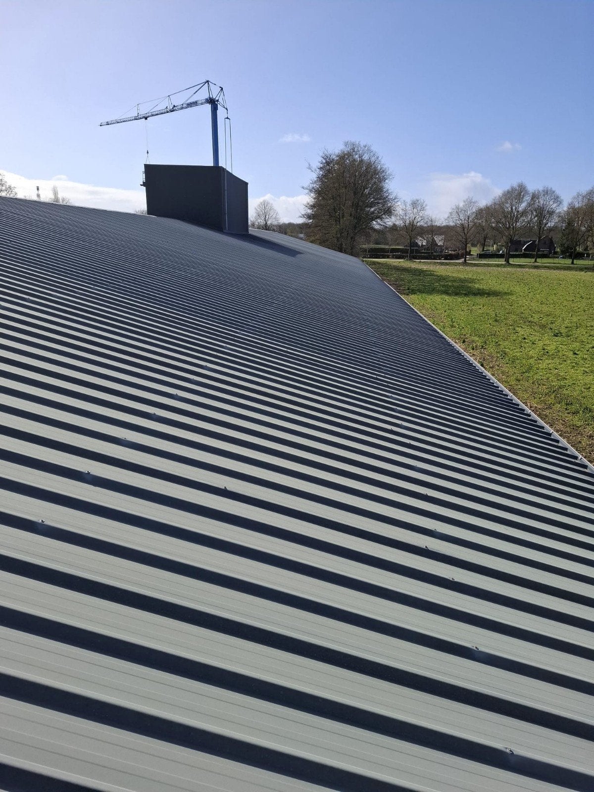 Ecopanelen 12.40 meter  gedemonteerd, Ophalen of Verzenden, Zwart, 15 m² of meer
